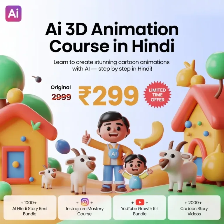 ai 3d animation course