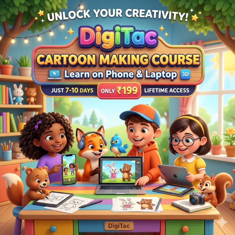 cartoon making course